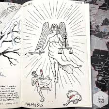 Nemesis ist die göttin des gerechten zorns und wurde deshalb auch als rachegott beschrieben. Pin Auf Jon Draws Things