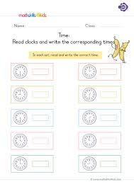 free printable telling time worksheets for 1st grade calendar worksheets for grade 1
