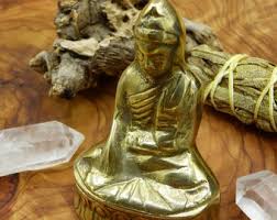 Taken in seoul, south korea on july 16th 2018. Original Alte Shakyamuni Buddha Statue Mit Farbpulver Aus Etsy