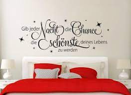 Sie suchen ihr wandtattoo am besten gleich aus und es lässt sich. Wandtattoo Zitat Gib Jeder Nacht Die Chance W933 Spruche Zitate Schlafzimmer Wandtattoos Nach Zimmer Wandtattoos Grandora De