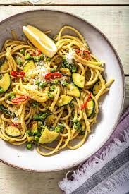 Zucchini And Lemon Linguine Recipe Hellofresh Recipe Hello Fresh Recipes Recipes Food