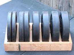 Diy Bumper Plate Storage Projects Garage Gym Organization Garage Gym Crossfit Home Gym At Home Gym