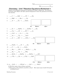 4 true (alex says 'she had to take maths, physics and chemistry… no choice'). Date Pd Chemistry Unit 7 Reaction Equations Worksheet 1 Pages 1 2 Flip Pdf Download Fliphtml5