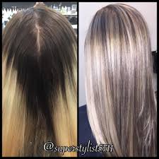 Here's how to fix it. Color Correction Fixing A Messed Up Ombre Color Correction Hair Beauty Hair Color Hair Fixing