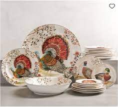 Dowan 10 shallow serving bowls, 60 oz large salad bowls and platters, serving plates for salad pasta soup fruit, porcelain serving dishes for dinner party, sturdy for long use, set of 2, 2 qt 4.8 out of 5 stars 980 10 Beautiful Thanksgiving Dinnerware Finds Cottage Style Decorating Renovating And Entertaining Ideas For Indoors And Out Thanksgiving Dinnerware Pottery Barn Thanksgiving Cottage Style Decor