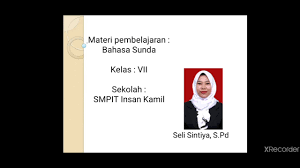 1 x pertemuan (1x40 menit). Kelas 7 Bahasa Sunda Bab 7 Sajak C Panggelaran Basa Youtube