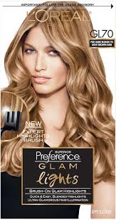 Loreal Paris Superior Preference Glam Lights Brush On Glam Highlights Gl70 Dark Blonde To Light Brown 1031x Hair Color Brands Boxed Hair Color Dyed Blonde Hair