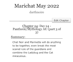 darthnoire — Marichat May 2022 - Chapter 24 - darthnoire -...