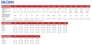 bright gildan sweatpants sizing chart 2019