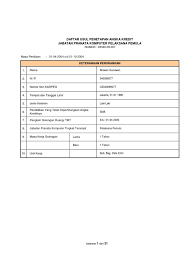Berdasarkan surat dari menteri pendayagunaan aparatur negara dan reformasi birokrasi republik indonesia nomor berdasarkan pengalaman dari peserta yang telah mengikuti skb cpns pada jabatan pranata komputer ahli tahun 2019, gambaran soal. Tugas Pranata Komputer Ahli Pertama