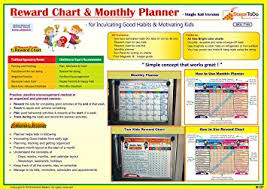 Kutuhal Reward Chart And Monthly Planner Multicolour