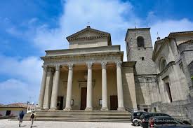 Repubblica di san marino, republic of san marino. Basilika San Marino Die Weltenbummler