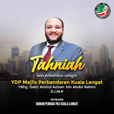 (0.24 mi) rhr hotel @ selayang. Dewan Pemuda Pas Kuala Langat Pa Twitter Penghargaan Dppkl Mengucapkan Selamat Maju Jaya Kepada Ybhg Dato Amirul Azizan Bin Abdul Rahim Dalam Mengemudi Majlis Perbandaran Kuala Langat Tahniah Atas Pelantikan Sebagai Ydp