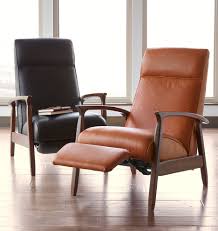 Glenn Walnut Leather Recliner Chair Rejuvenation Recliner Chair Leather Recliner Leather Recliner Chair