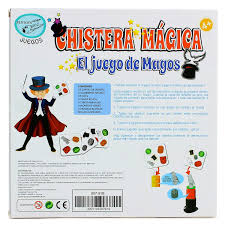 ¡el primer jugador que lo adivine y consiga 3 fichas, gana! Chistera Magica Juego De Magos Drim