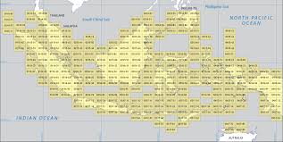 Index Aeronautical Maps Chart Of Indonesia Anc Scale 1