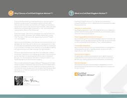 Responsible for serving in a support role for client relationships. Certified Kingdom Advisor Cka Christian Financial Planner Cfp