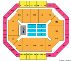 Constant Convocation Center Seating Chart