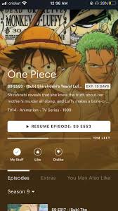 One Piece Expiring In 23 Days Off Hulu Onepiece
