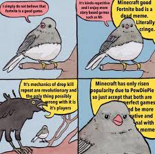 The Forbidden Comparison Annoyed Bird Know Your Meme
