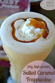 Diy High Protein Starbucks Salted Caramel Frappuccino Fresh Fit N Healthy