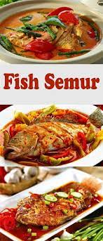 Fish Semur Simple Home Cooking Bank Healthy Seafood Recipes Healthy Delicious Seafood Recipes Easy Seafood Recipes