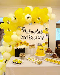 Happy Bee Day Bee Birthday Party Bee Themed Birthday Party Bee Birthday Theme