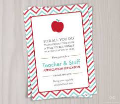 Employee appreciation lunch invitation template . 14 Staff Appreciation Luncheon Ideas Staff Appreciation Teacher Appreciation Appreciation