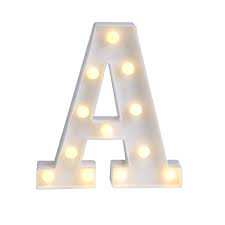 Light Up Letters Alphabet Led Letter Lig Buy Online In Burkina Faso At Desertcart