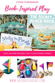 Book Based Play Free Printable Oh Creative Day Creative Activities For Kids Art Books For Kids Childrens Book Characters
