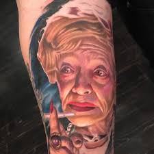 Various formats from 240p to 720p hd (or even 1080p). Liam Monahan On Instagram Work In Progress Juno The Case Worker From Beetlejuice Stoked To Do More Sessions Of This B Portrait Tattoo Beetlejuice Tattoos