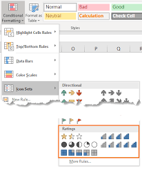 Excel Five Star Rating Chart My Online Training Hub