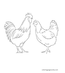 Characters, architecture, weapons and characters are just a few of them. Realistic Chicken Coloring Pages Chicken Coloring Pages Coloring Pages For Kids And Adults