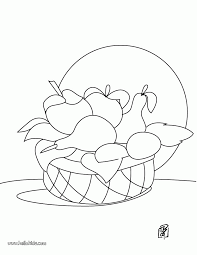 The spruce / kelly miller halloween coloring pages can be fun for younger kids, older kids, and even adults. Coloring Pages Of Fruit Basket Coloring Home