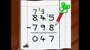 Free math worksheets from k5 learning. Maths Three Digit Subtraction English Youtube