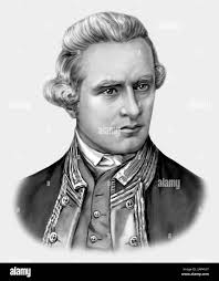 James Cook 1728-1779 English Navigator Explorer Stock Photo