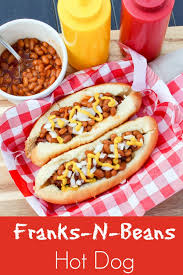 Top each with 2 heaping tbsp bean mixture and 1 tbsp cheese. Franks N Beans Hot Dog