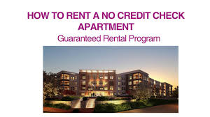 Use our detailed filters to find the perfect place, then get in touch with the property manager. How To Rent A No Credit Check Apartment 800 934 9807 Youtube