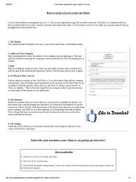 This is the perfect way to express how your specific skills are relevant to the open position. How To Write A Cover Letter For Pilots Pdf