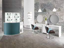 Round Line Salon Ambience Hairdressing Furniture Made In Italy Produzione E Vendit Arredamento Per Parrucchieri Barberia Arredamento Salone Arredamento