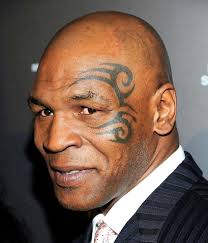 Iron Mike Tyson Face Tattoos Mike Tyson Portrait