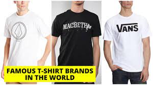 Its founder is amancio ortega and was established in arteixo, galicia, spain. 5 Famous T Shirt Brands In The World Youtube