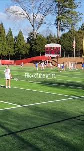 Lila Marble of @campbellhsgirlslacrosse with the goal...