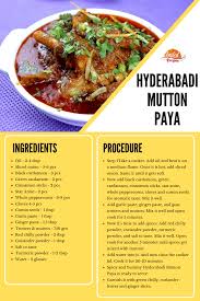 Hyderabadi Mutton Paya Mughlai Paya Recipe Tastedrecipes Recipe Indian Food Recipes Curry Chicken Recipes Recipes