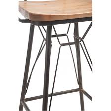 Dans un studio, une cuisine ou une salle à manger, les chaises de bar et leur table haute offrent un espace convivial et pratique. Chaise De Bar Haute Industrielle Showroom Deco Design Vintage Moncontainer