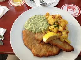Schnitzel Mit Grune Sosse