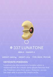 Shiny Lunatone Pokemon Trade Go Pokemon Trade Go | Ebay