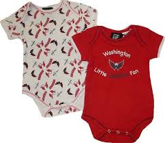 Washington Capitals Baby Infant Newborn 2pc Creeper Onesie Set 0 3 Month Onesies Baby Boy Outfits Baby