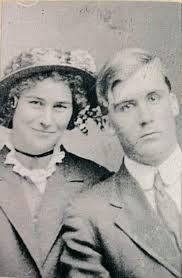 picture of my grandfather William Abernathy and his first wife Charity