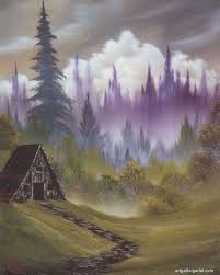 bob ross fan page on instagram all you need to paint is a few tools a little instruction and a vision in your min bob ross paintings bob ross art bob